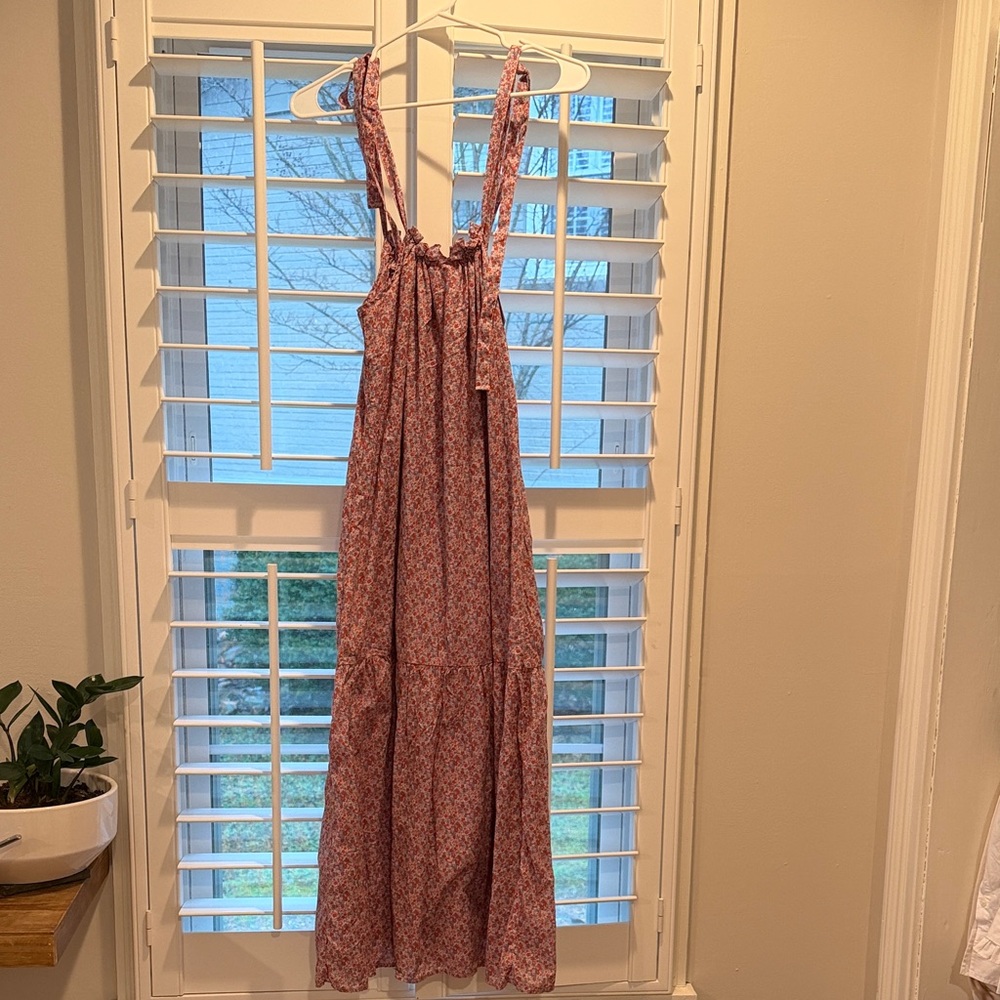 Nation LTD Floral Pink Maxi Dress